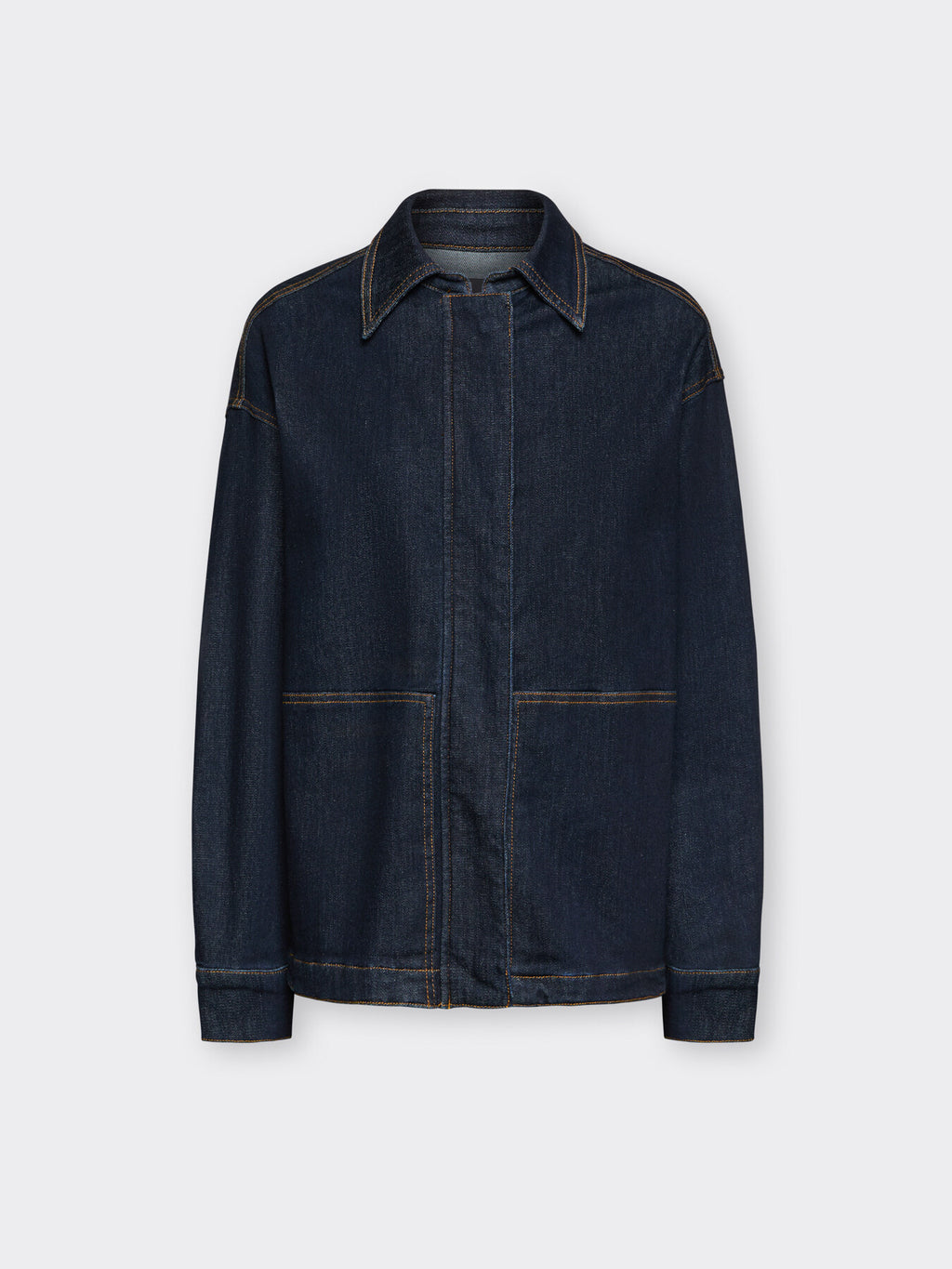 Giacca destrutturata in denim