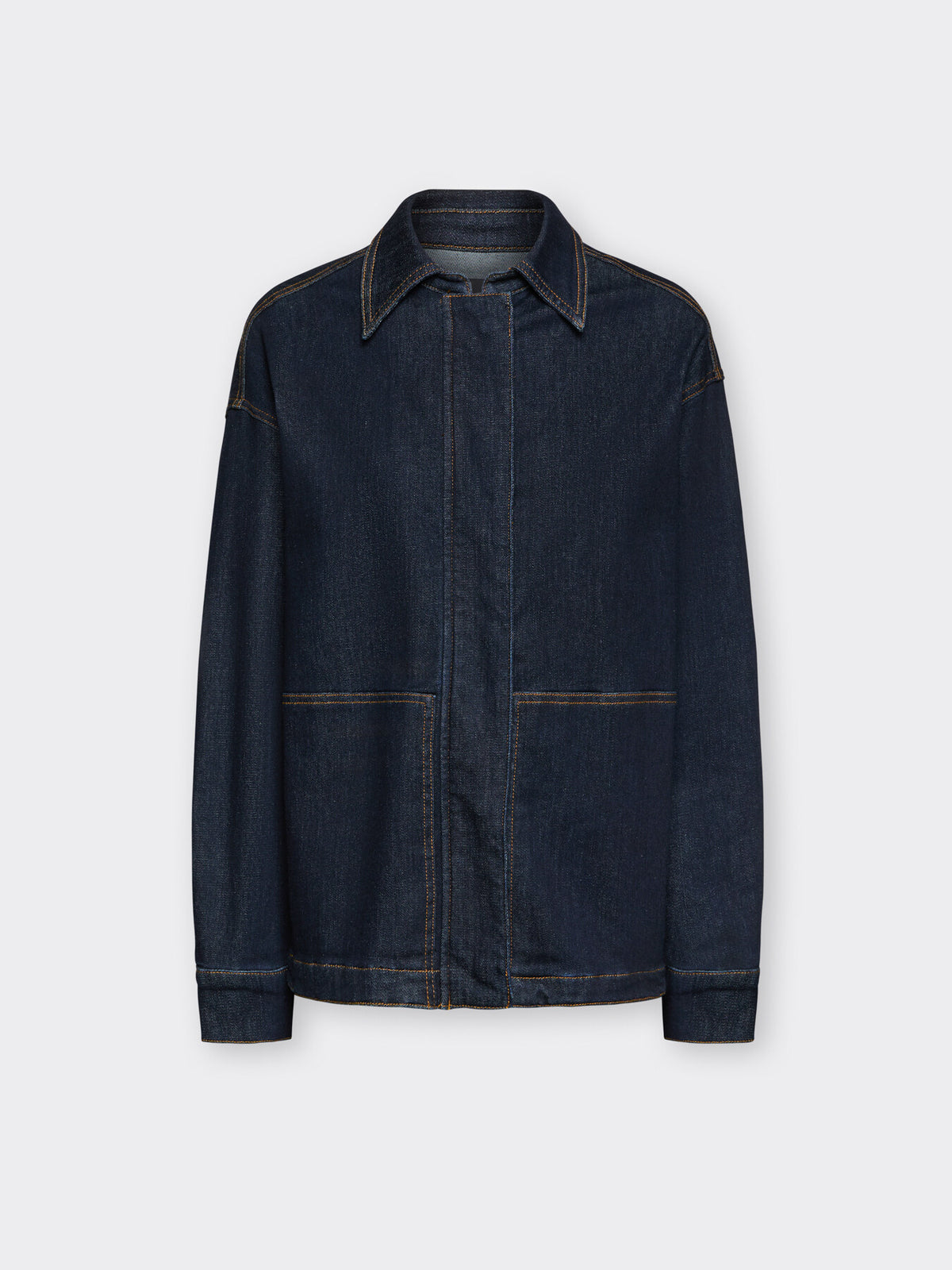 Giacca destrutturata in denim