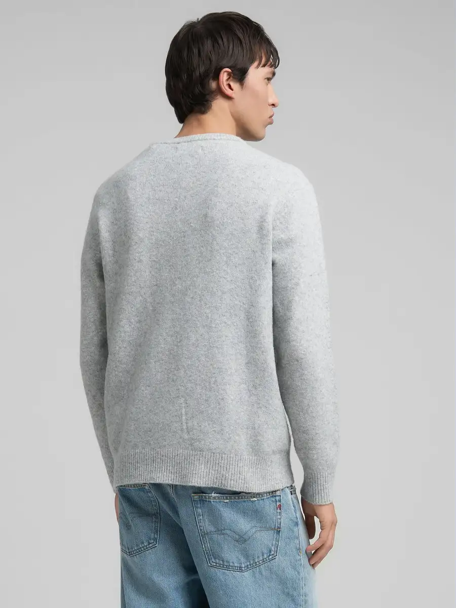 Maglione girocollo treccie