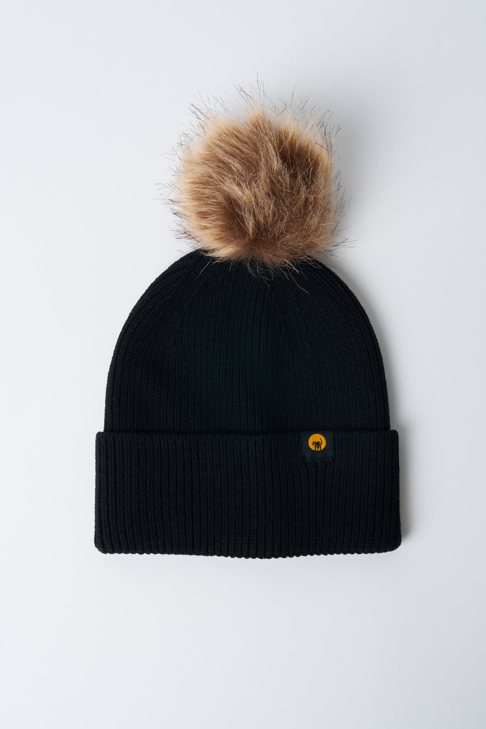 Cappellino in maglia con pompon Vega