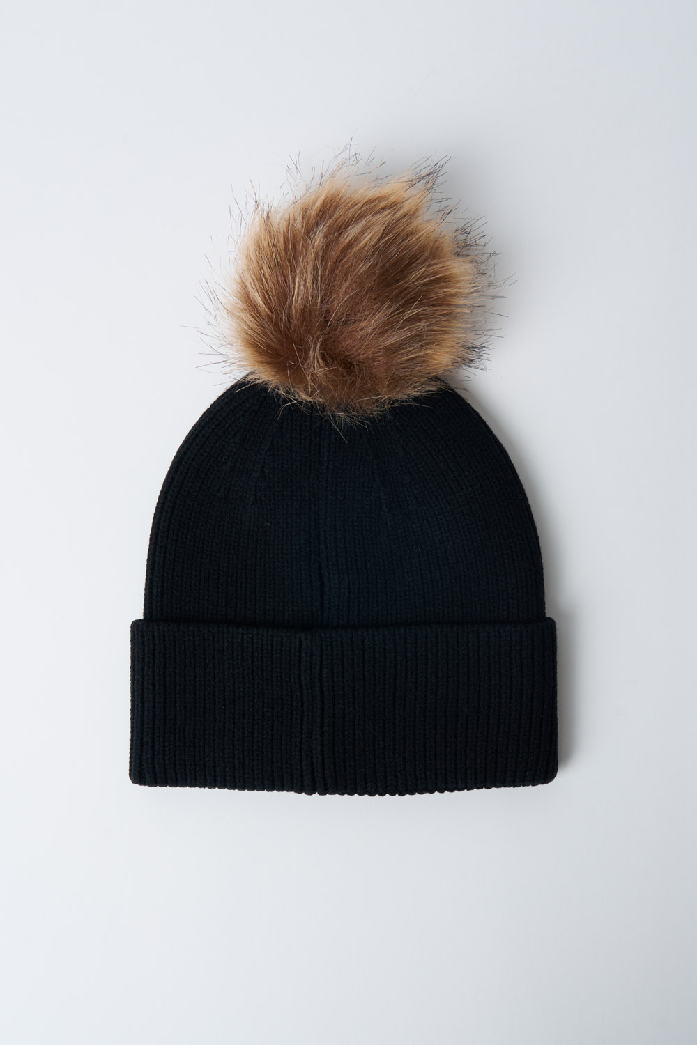 Cappellino in maglia con pompon Vega