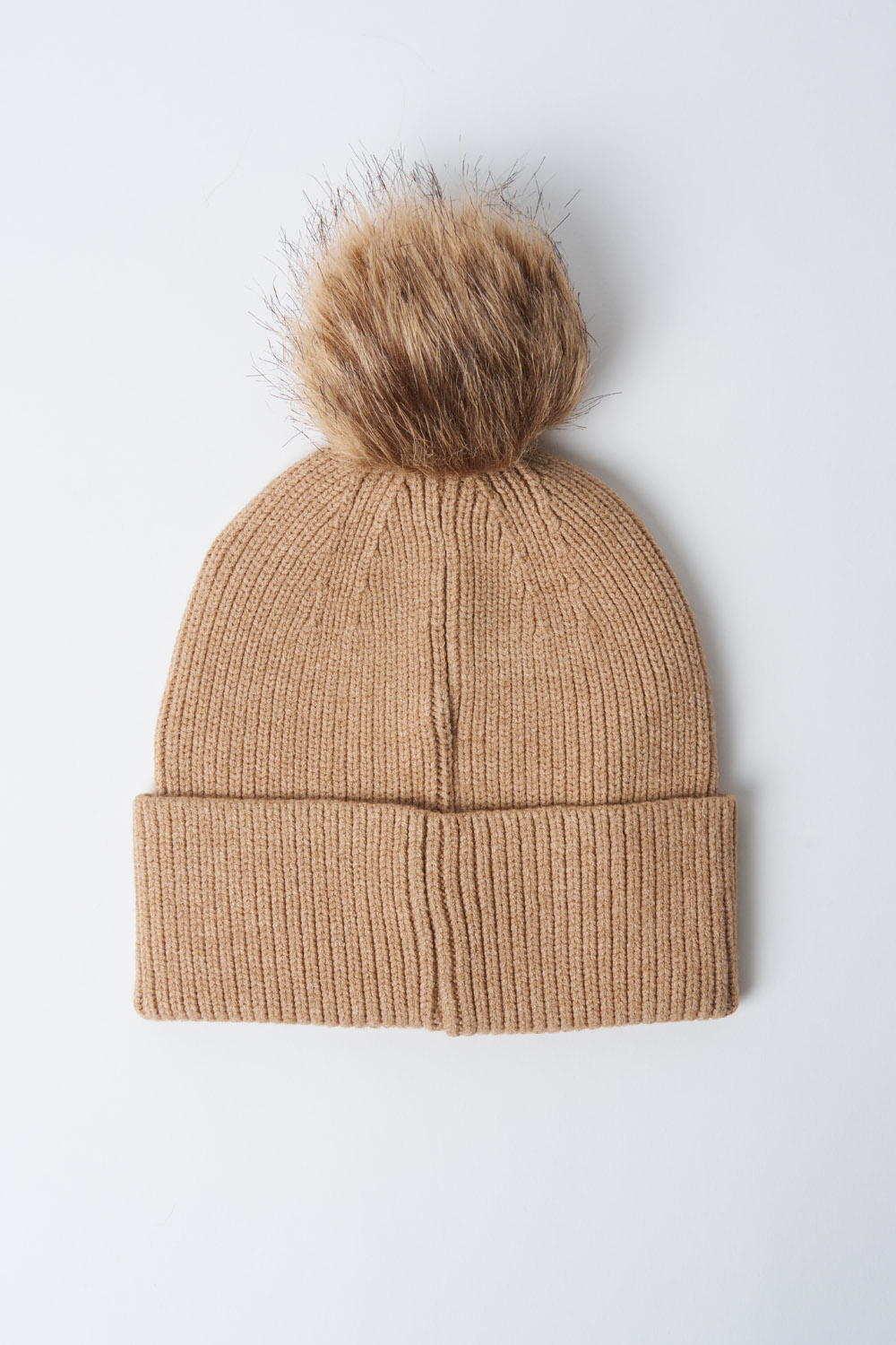 Cappellino in maglia con pompon Vega