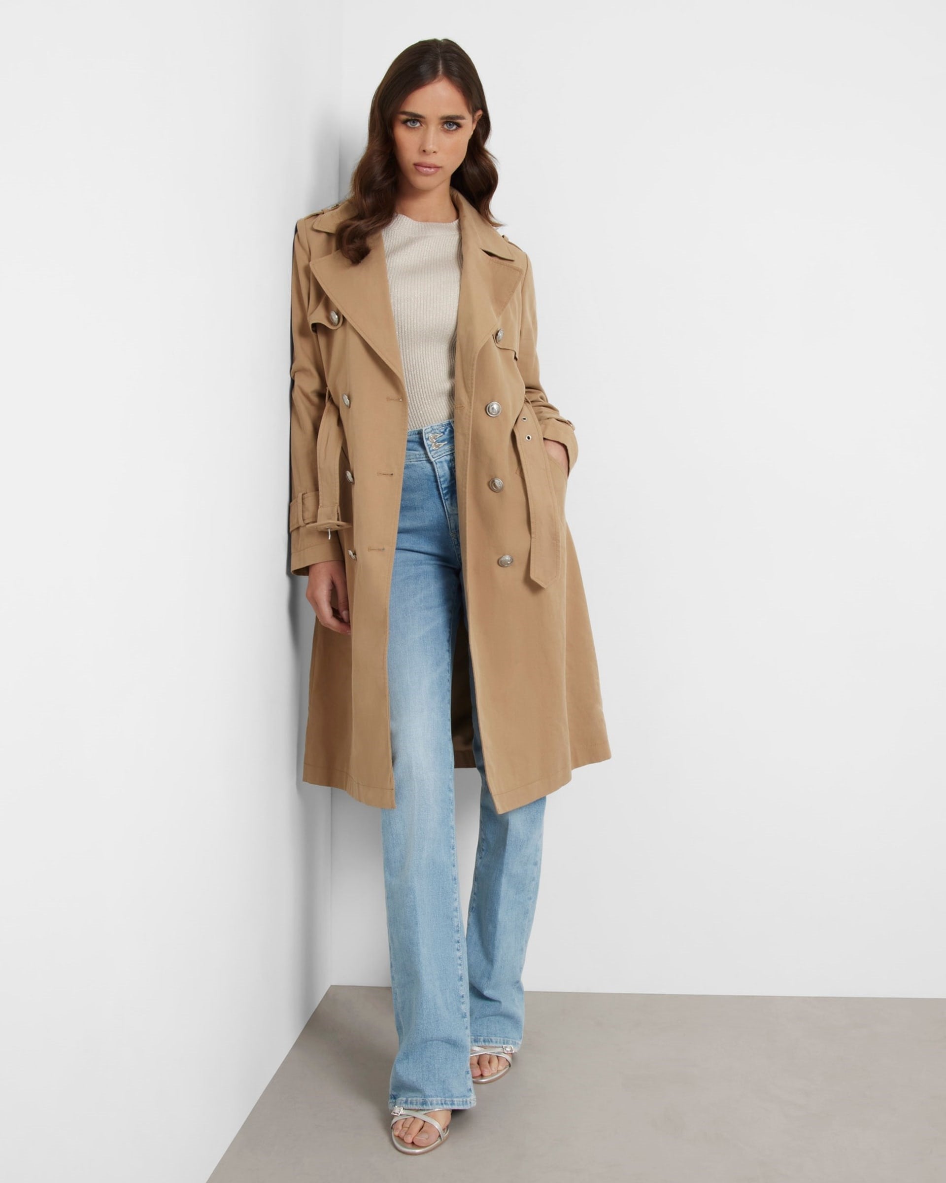 Trench Calssico Jade