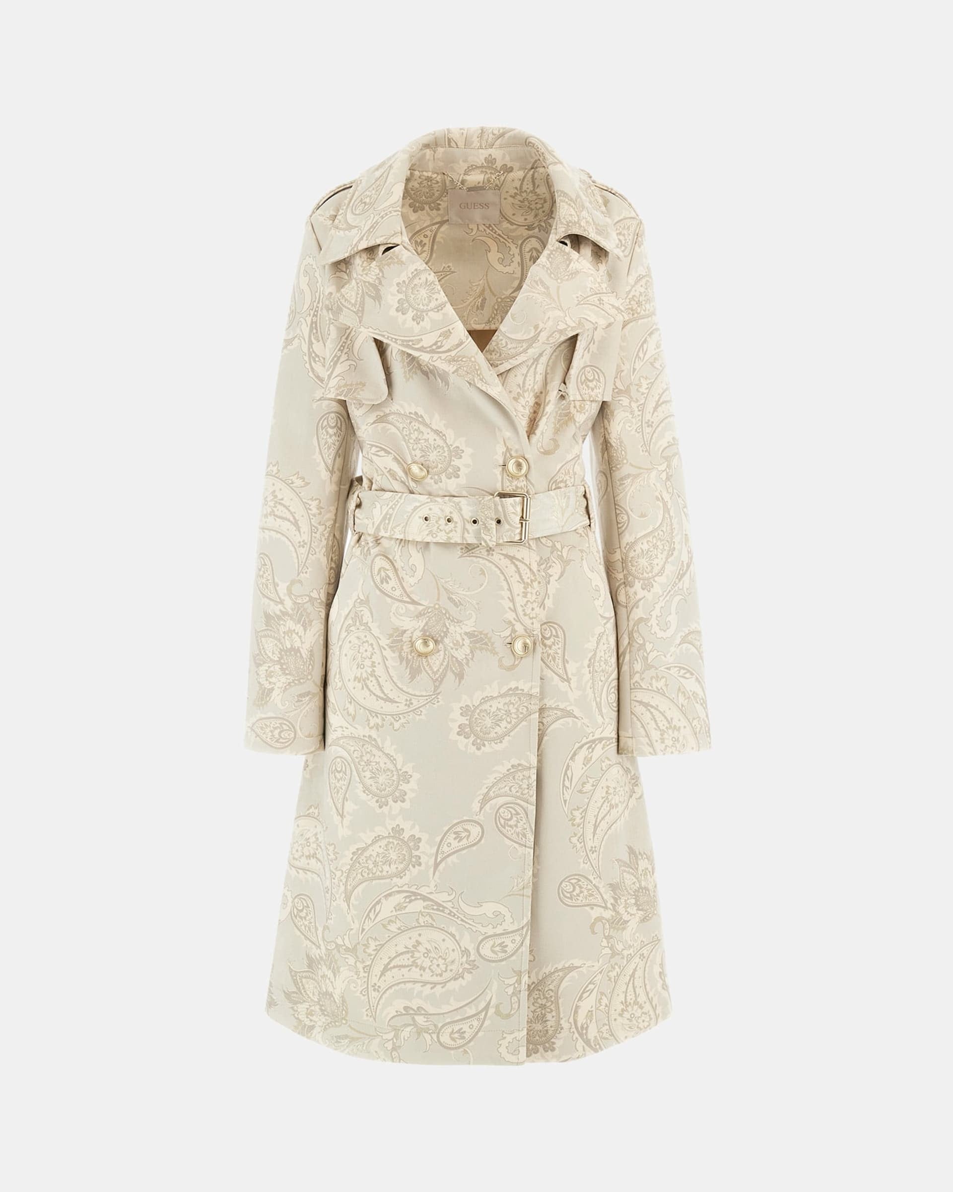 Trench stampa Paisley