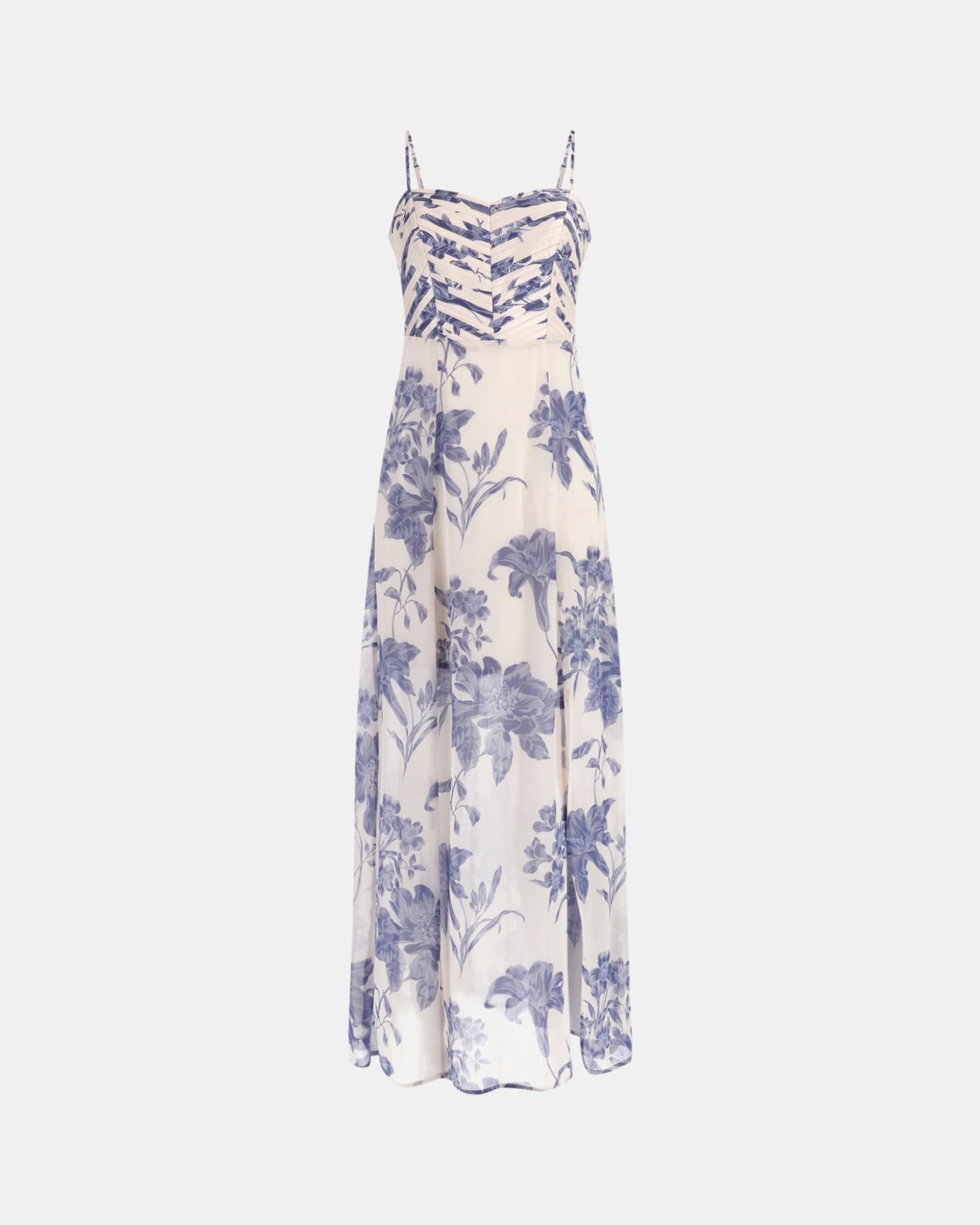 Maxi abito in chiffon