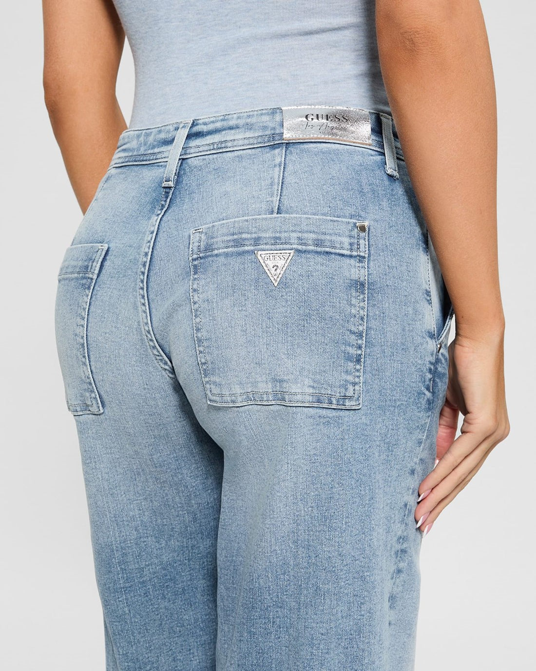 Jeans wide leg crop Zoya