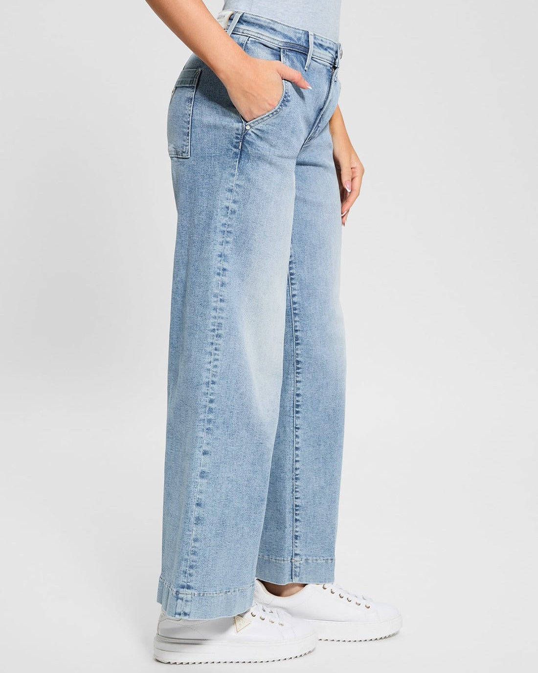 Jeans wide leg crop Zoya