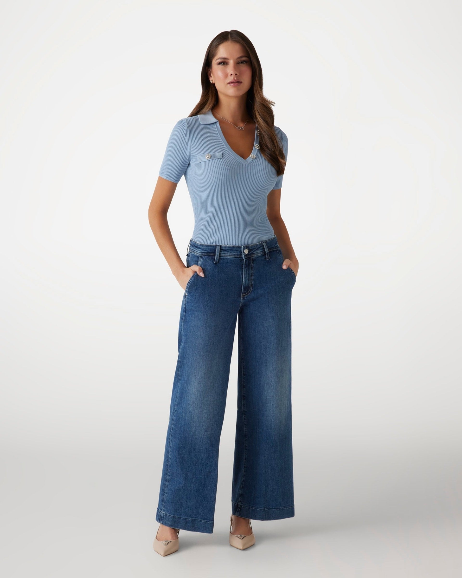 Jeans wide leg Zoya