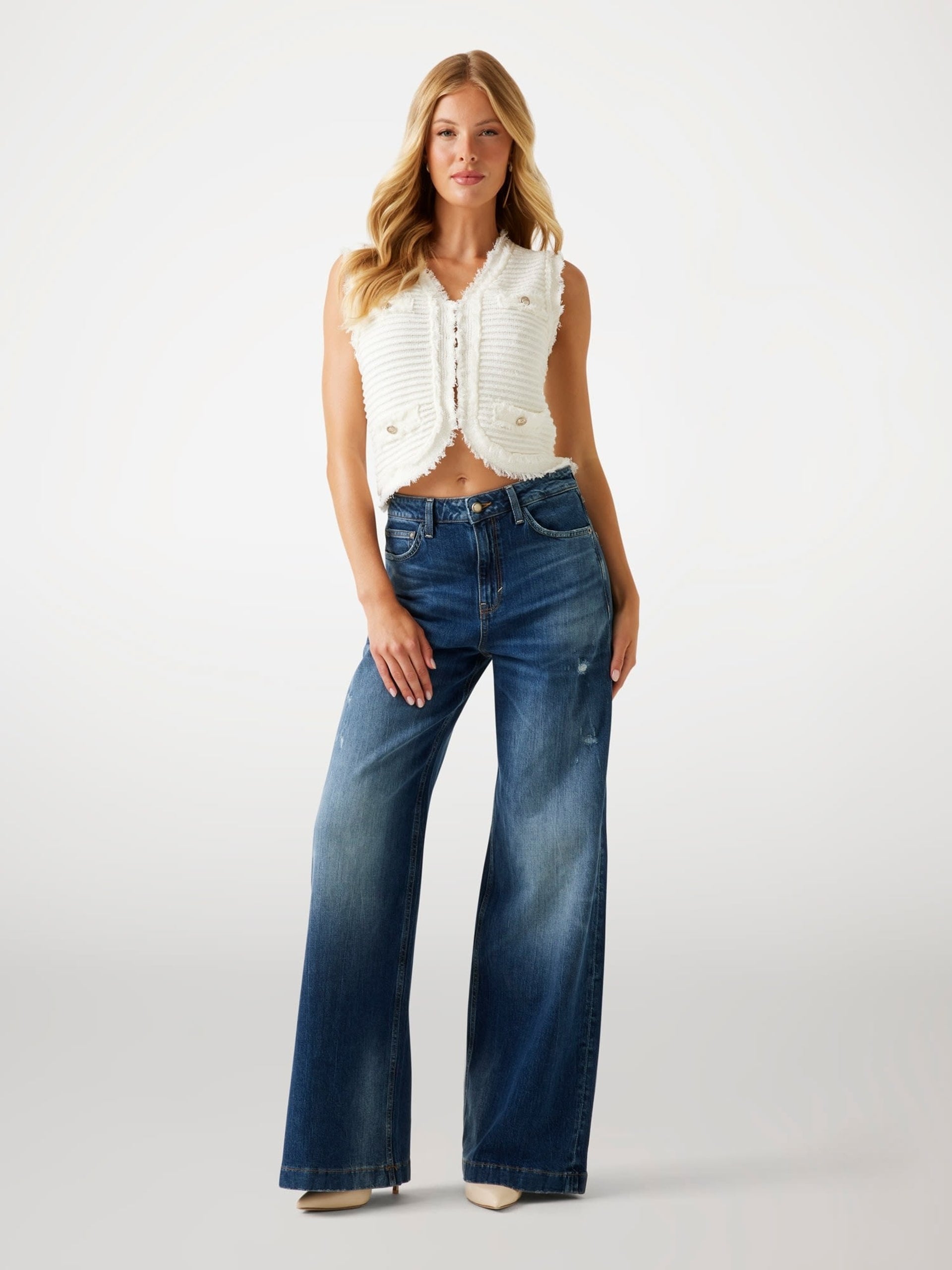 Jeans wide leg Bellaggio