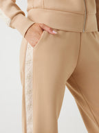 Joggers scuba banda logata