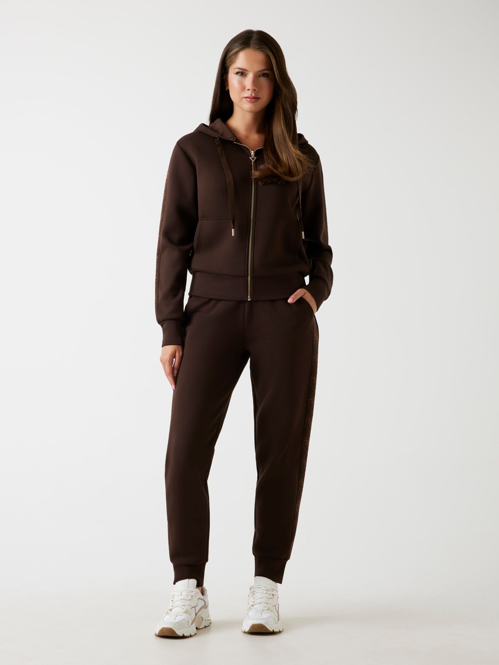 Joggers scuba banda logata