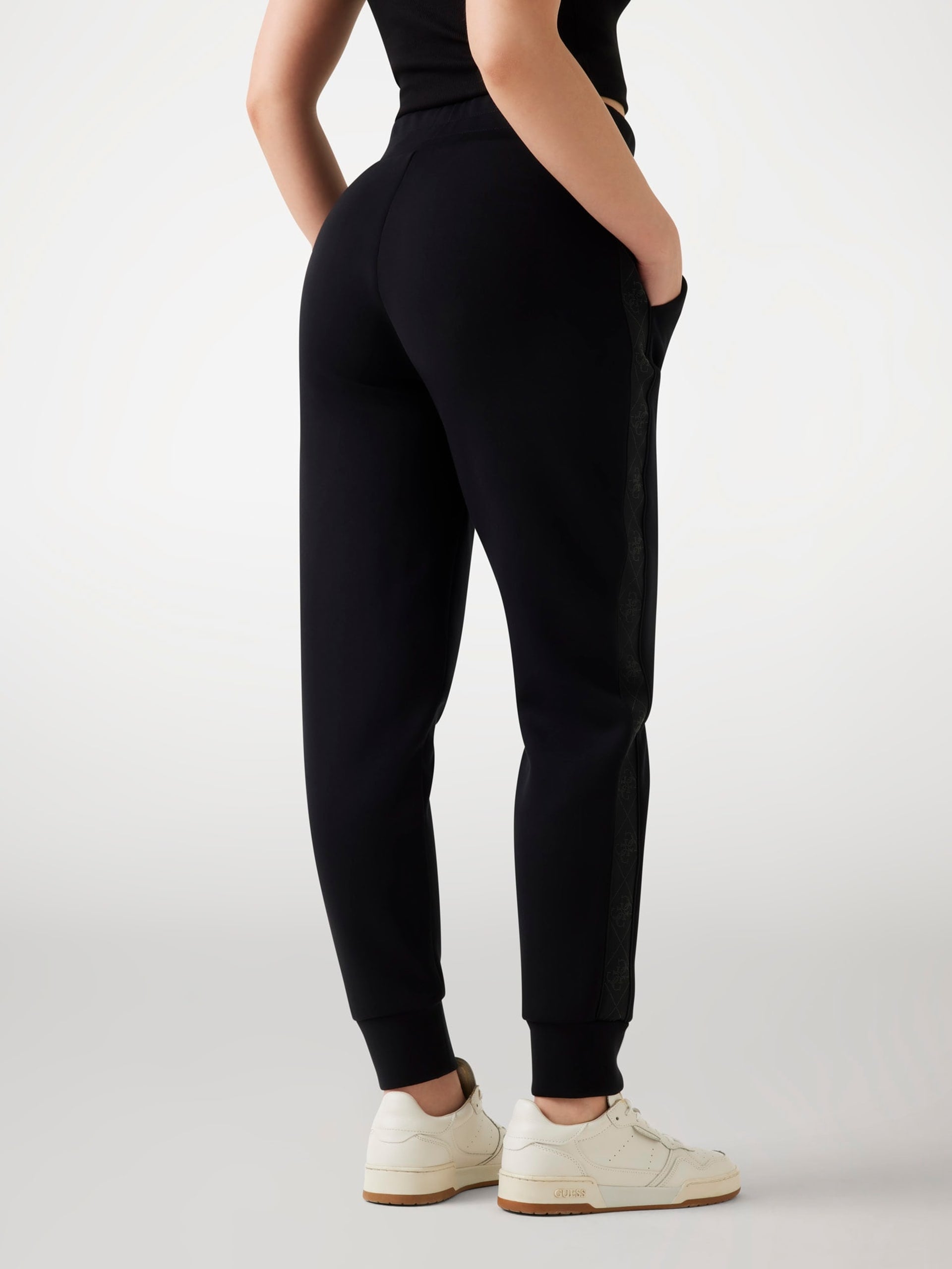 Joggers scuba banda logata