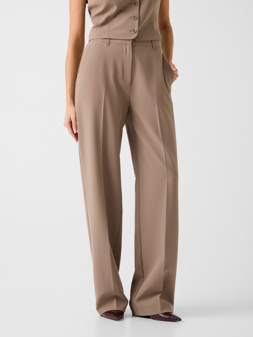Pantalone wide leg