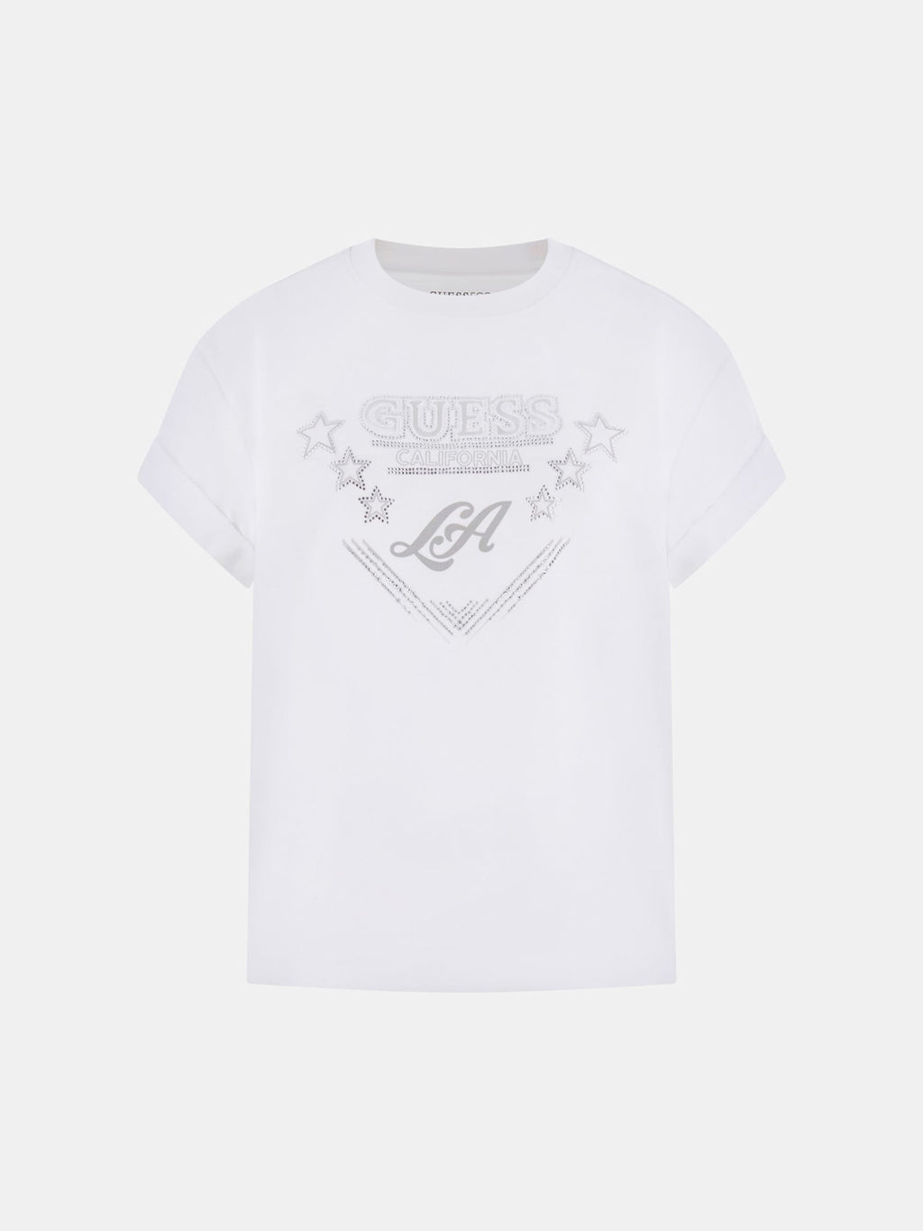 T-shirt con strass