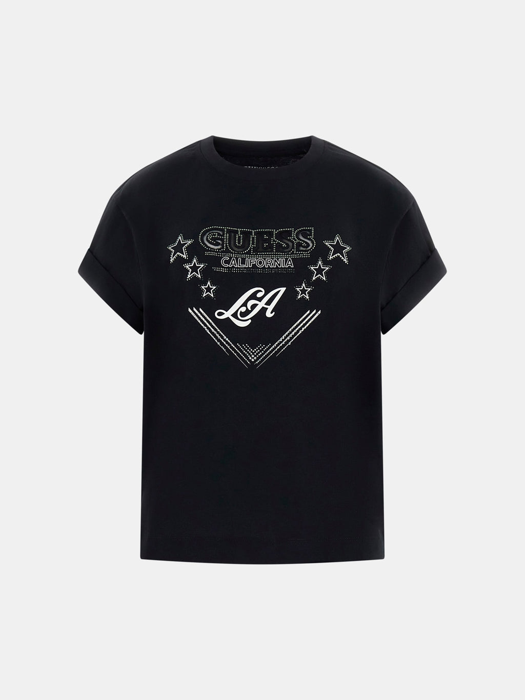 T-shirt con strass
