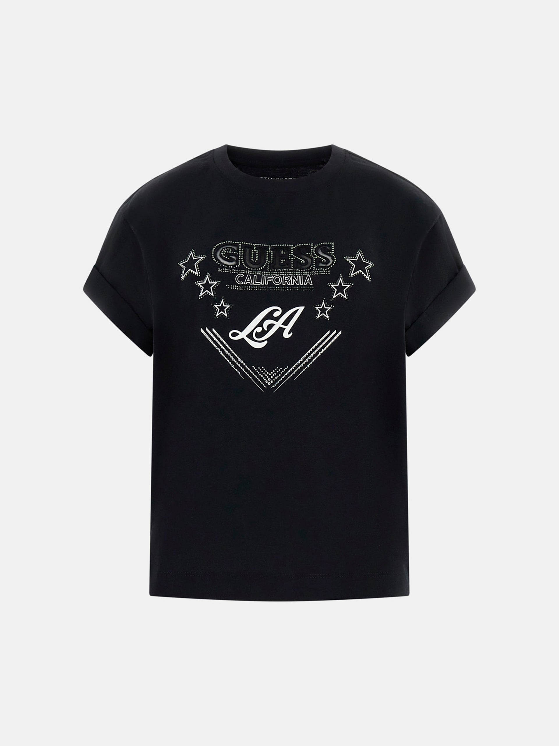 T-shirt con strass