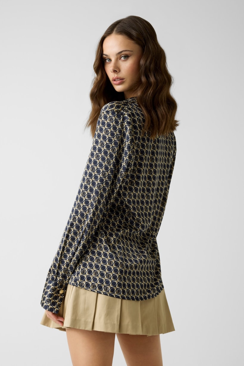 Camicia in raso