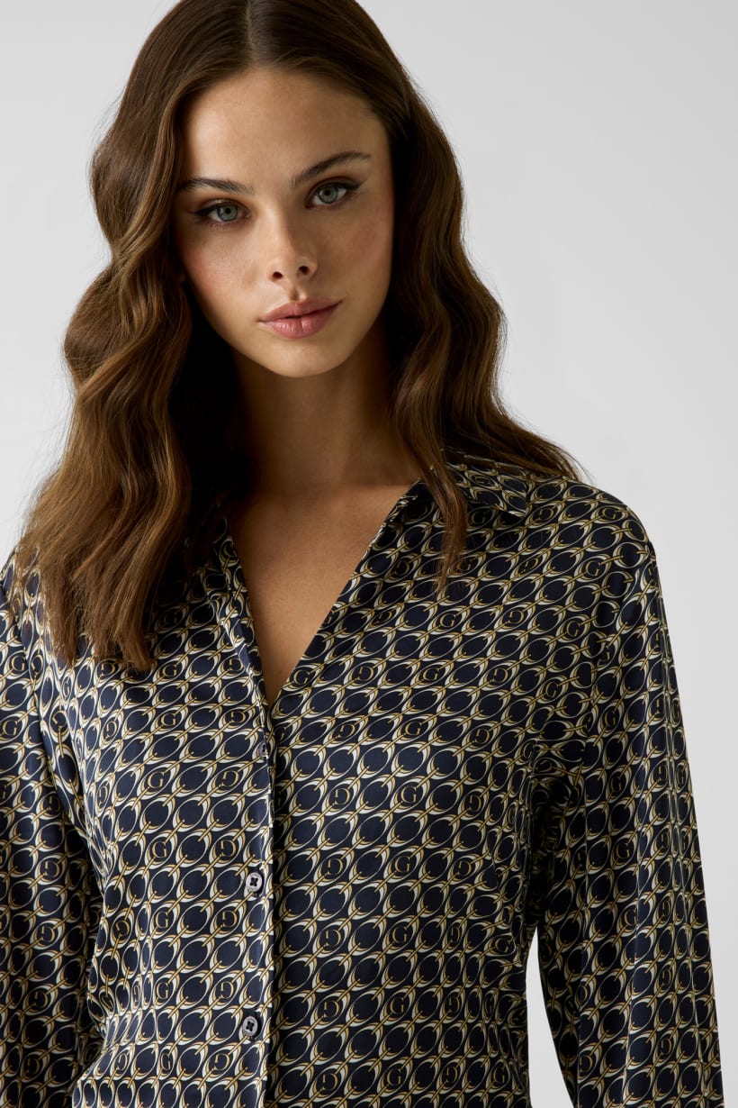 Camicia in raso