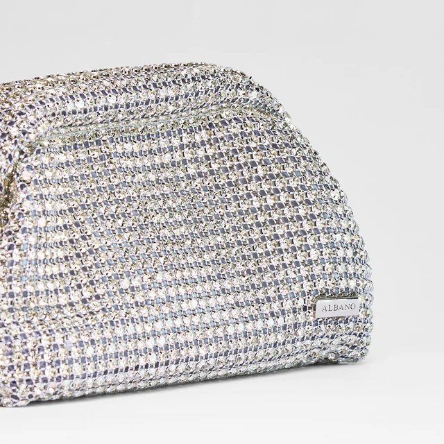 Pochette con chiusura a scatto