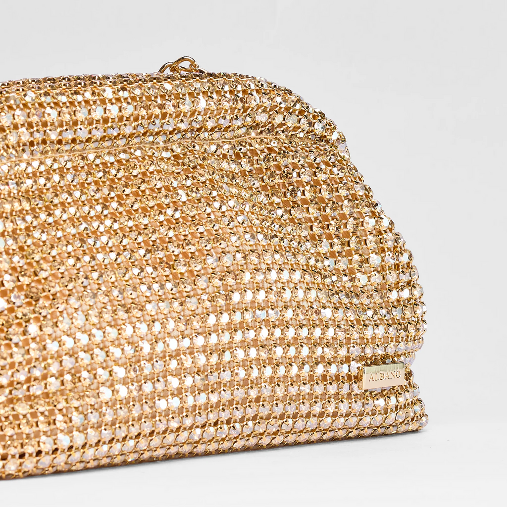 Pochette con chiusura a scatto