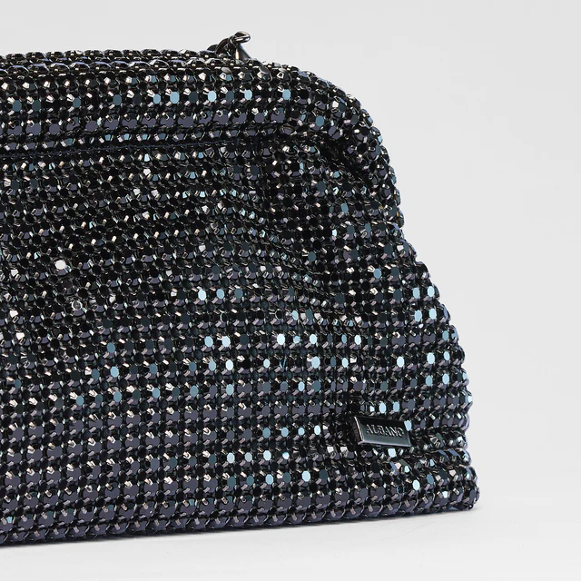Pochette con chiusura a scatto