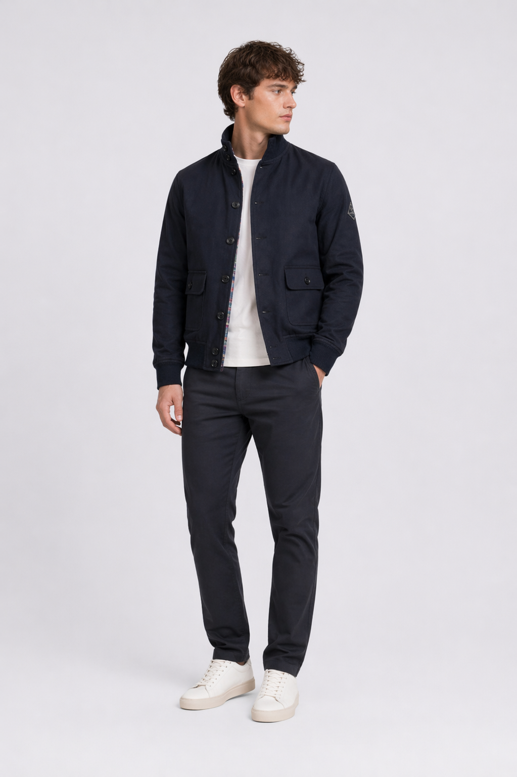 Bomber New Polo in cotone