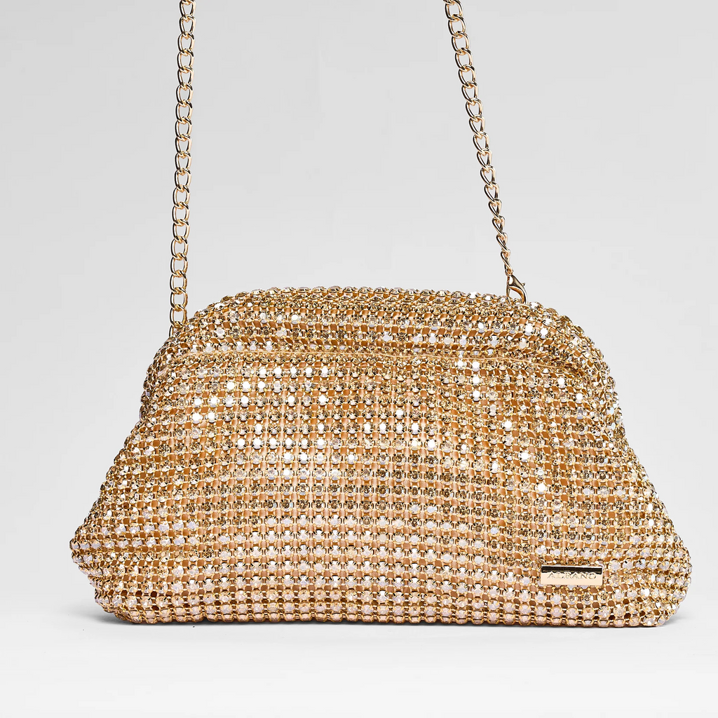 Pochette con chiusura a scatto