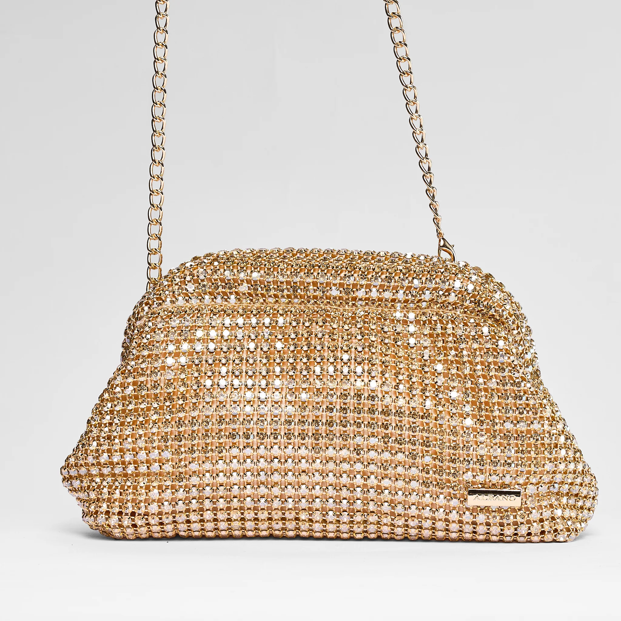 Pochette con chiusura a scatto