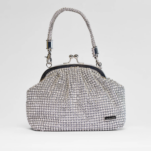 Pochette chiusura a scatto con sfere