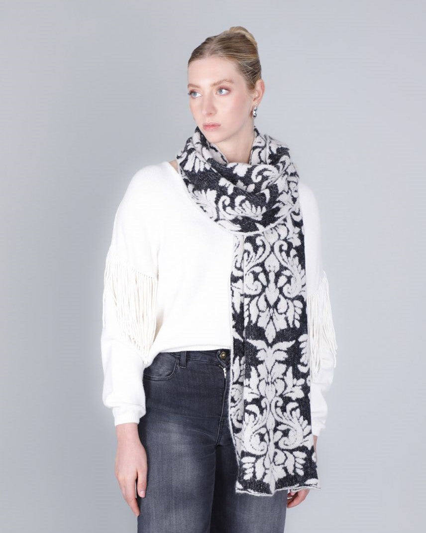 Sciarpa lavorazione jacquard
