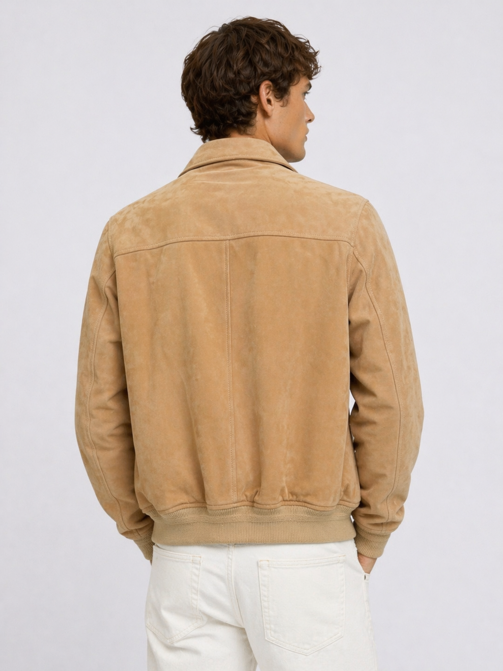 Giacca Newman in suede
