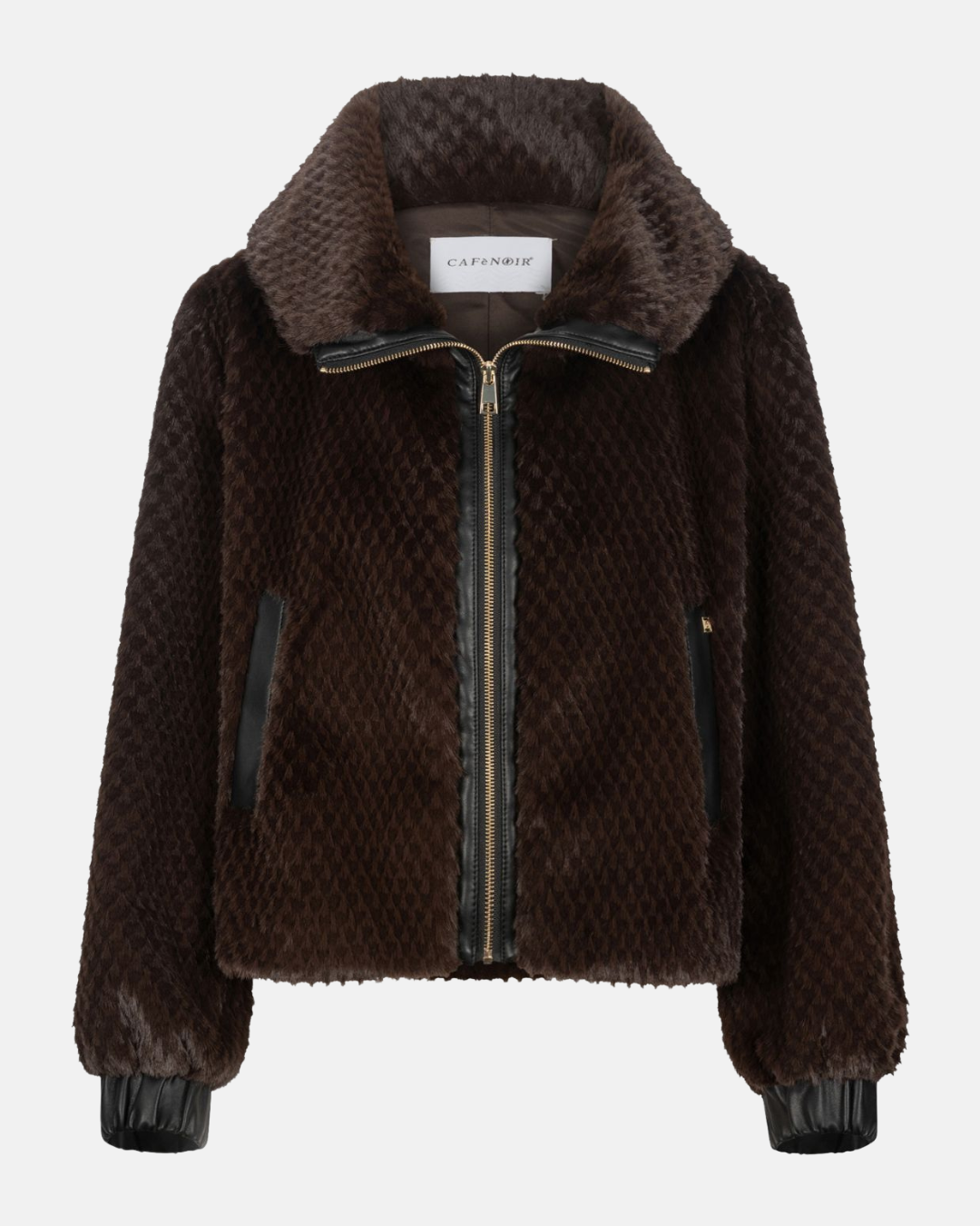 Bomber in pelliccia faux