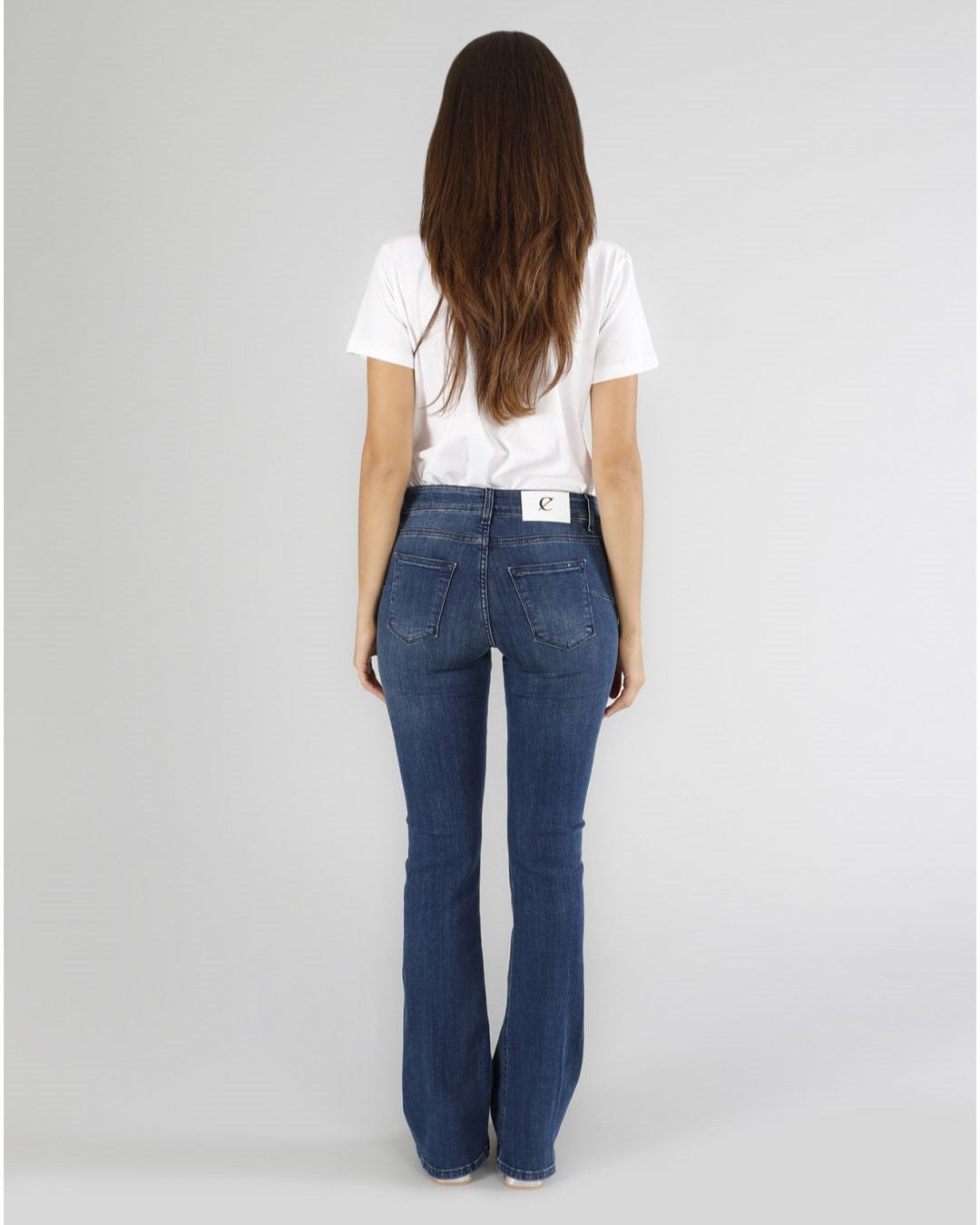 Jeans denim flare