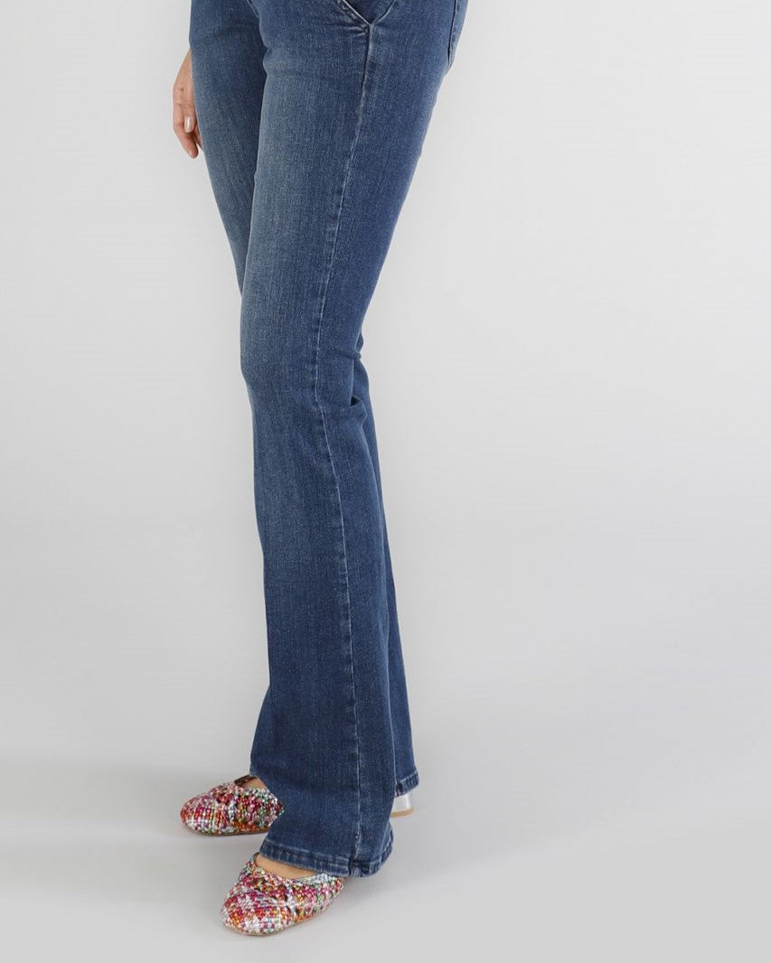 Jeans denim flare