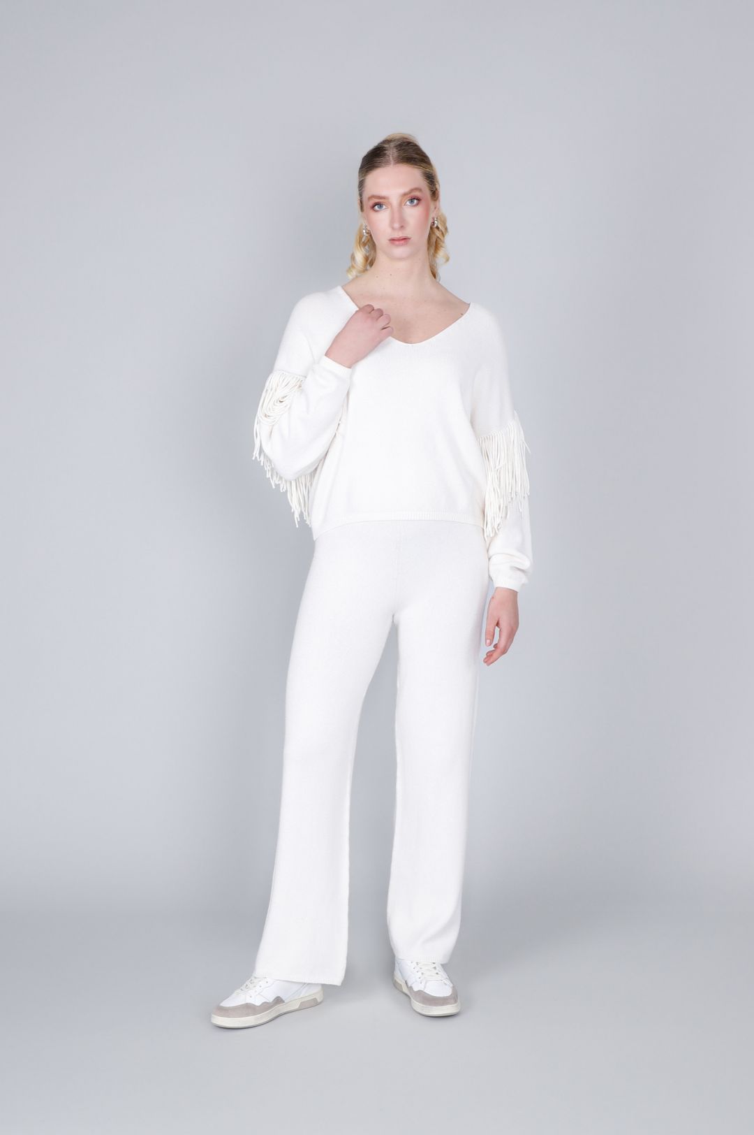 Maglia con frange