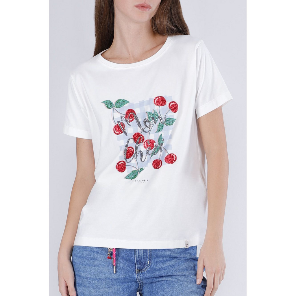 T-Shirt stampa ciliegie