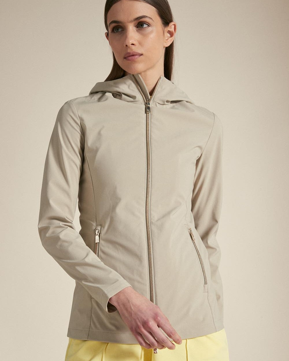 Giacca Shah con cappuccio softsheel