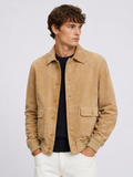 Giacca Newman in suede