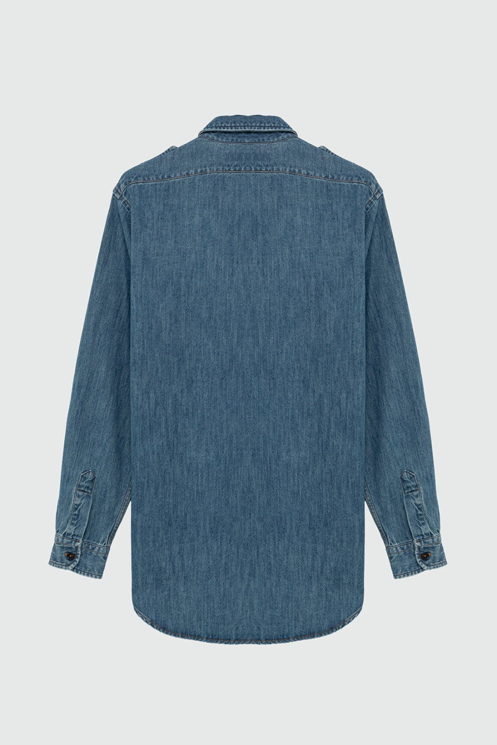 Camicia military in denim