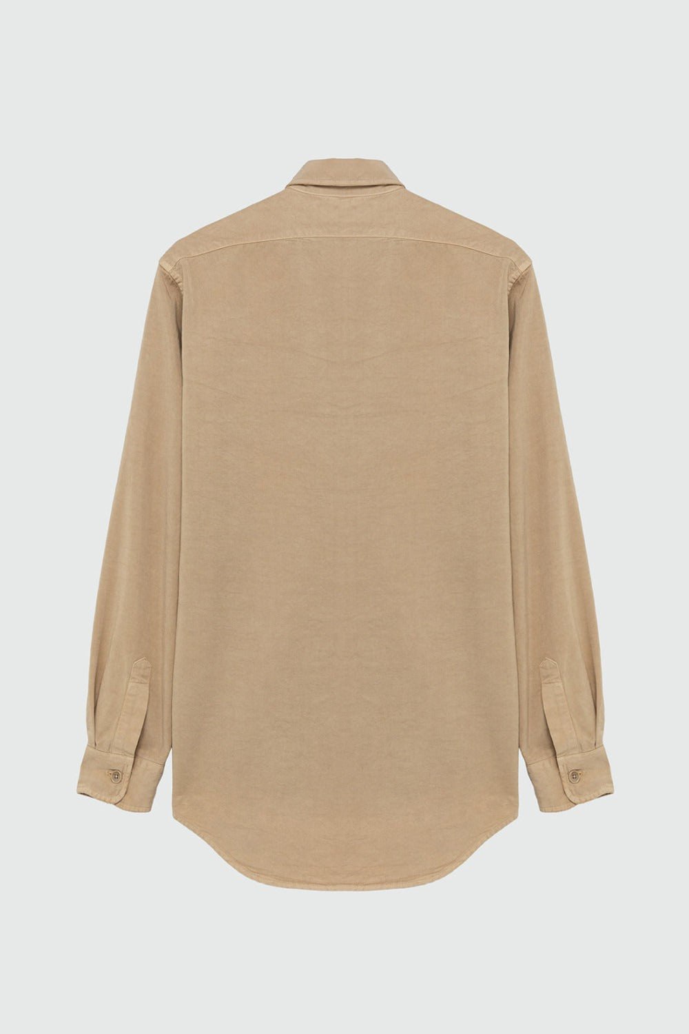 Camicia military in gabardina