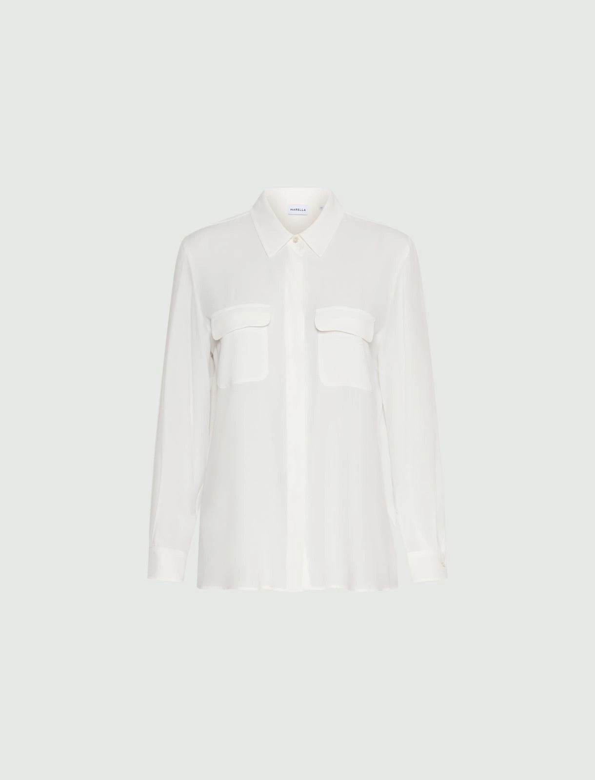 Camicia in crêpe di misto seta Mllfebe