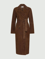 Trench in camoscio Mlloblare