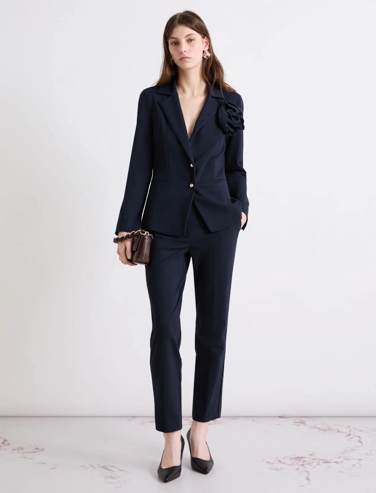 Pantalone chino in jersey Mlsfervida