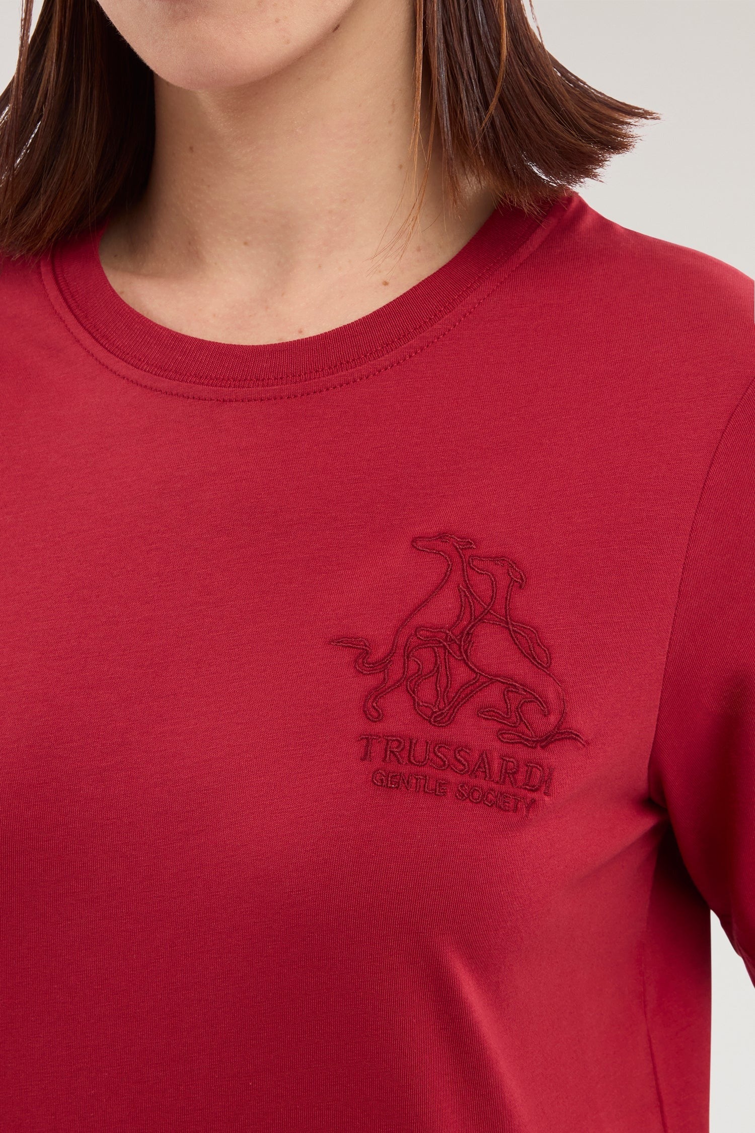 T-shirt regular fit Gentle Society in cotone