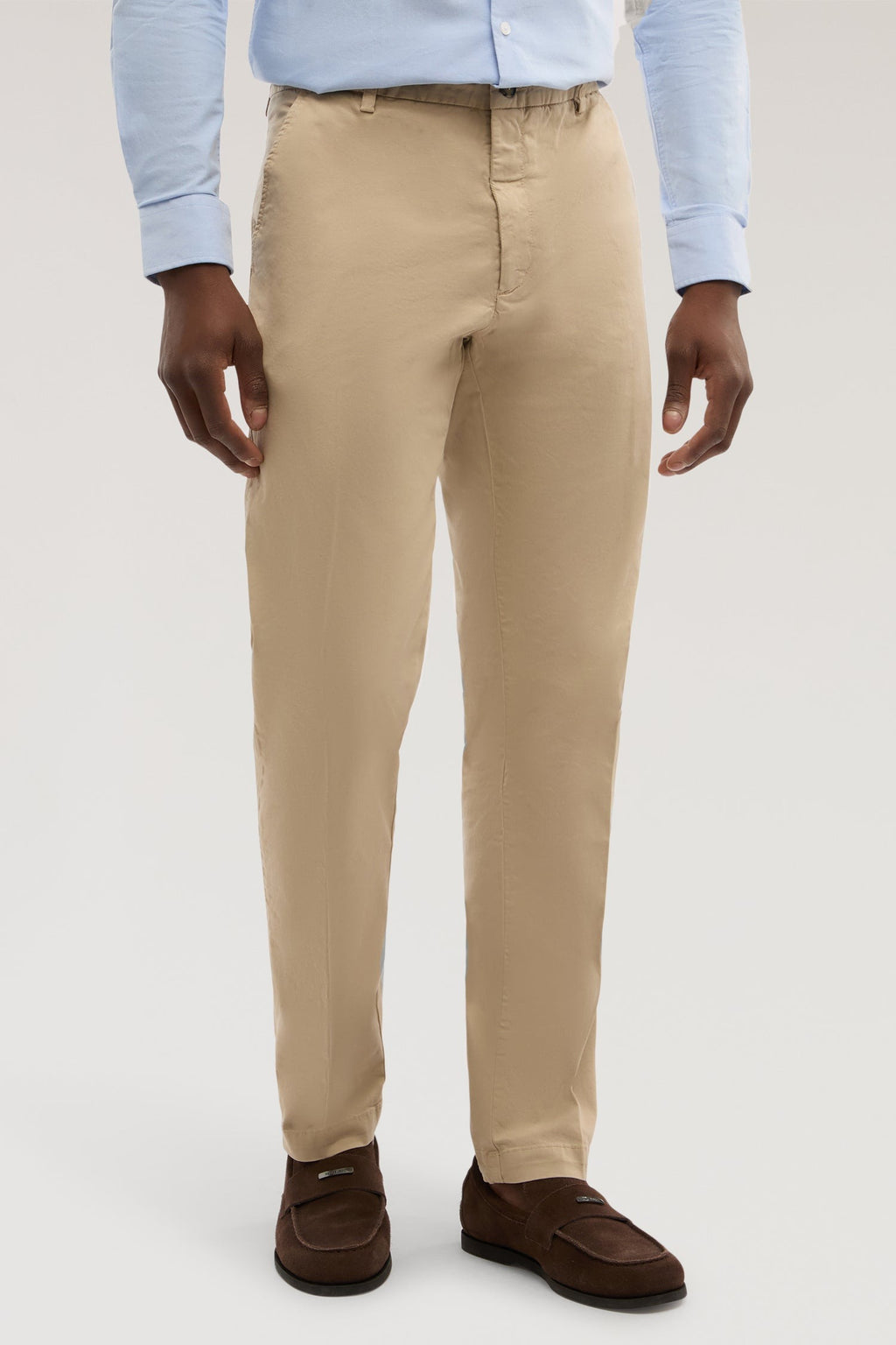Pantalone chino Aviator 301 slim fit in gabardina