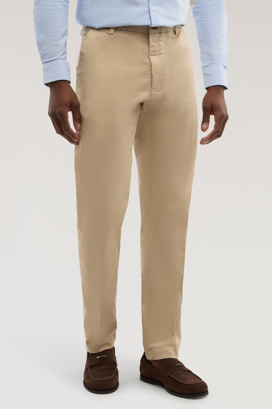 Pantalone chino Aviator 301 slim fit in gabardina