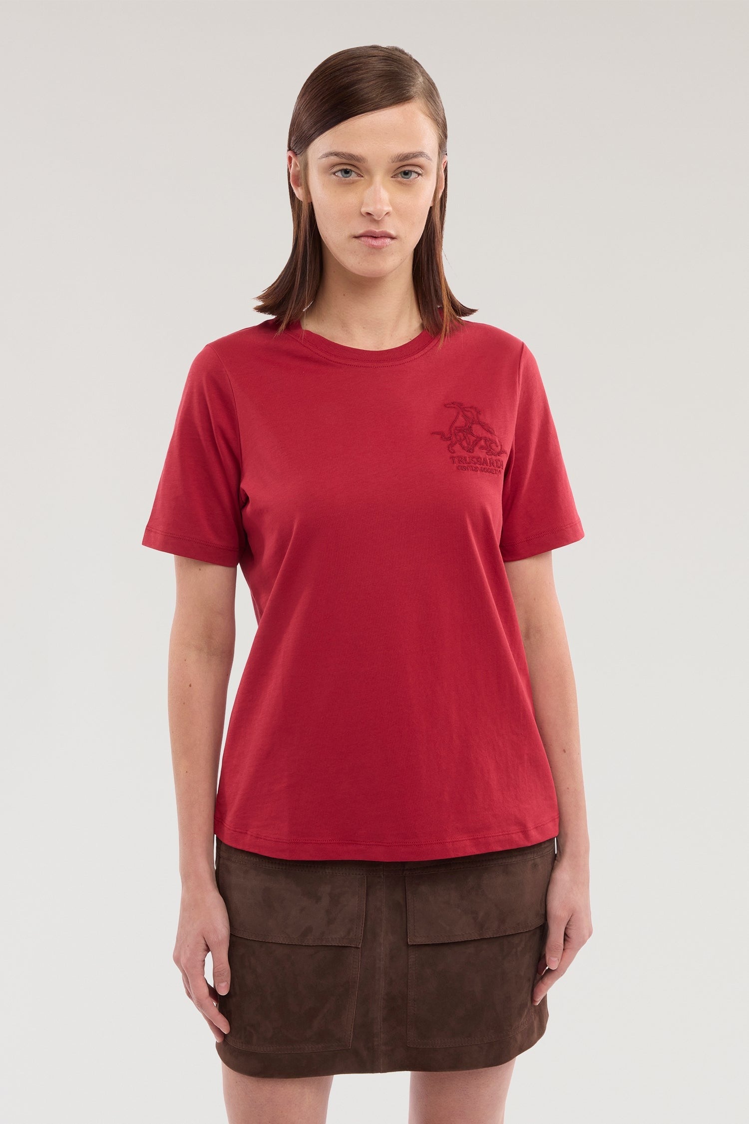 T-shirt regular fit Gentle Society in cotone