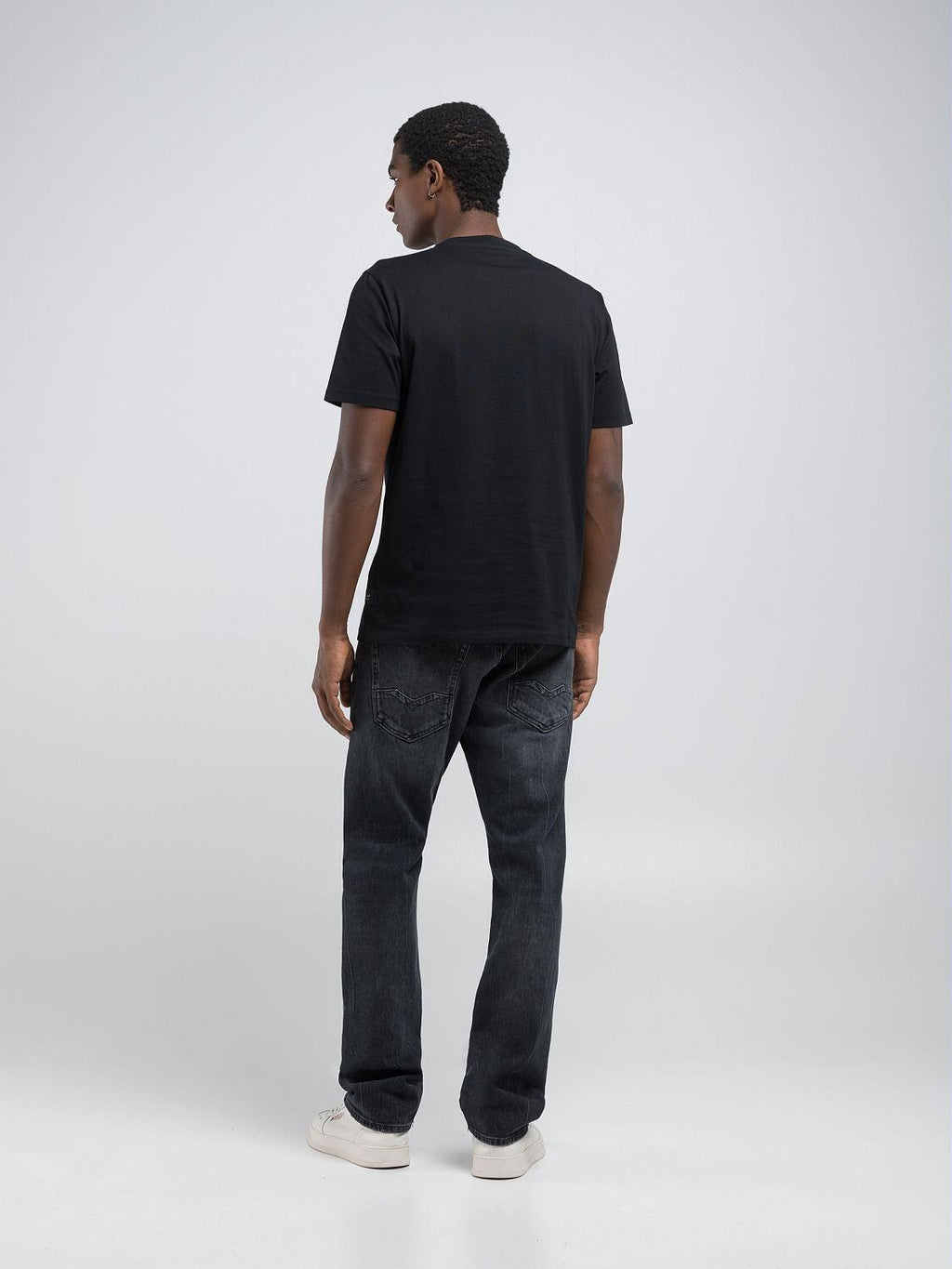 T-Shirt in jersey con logo