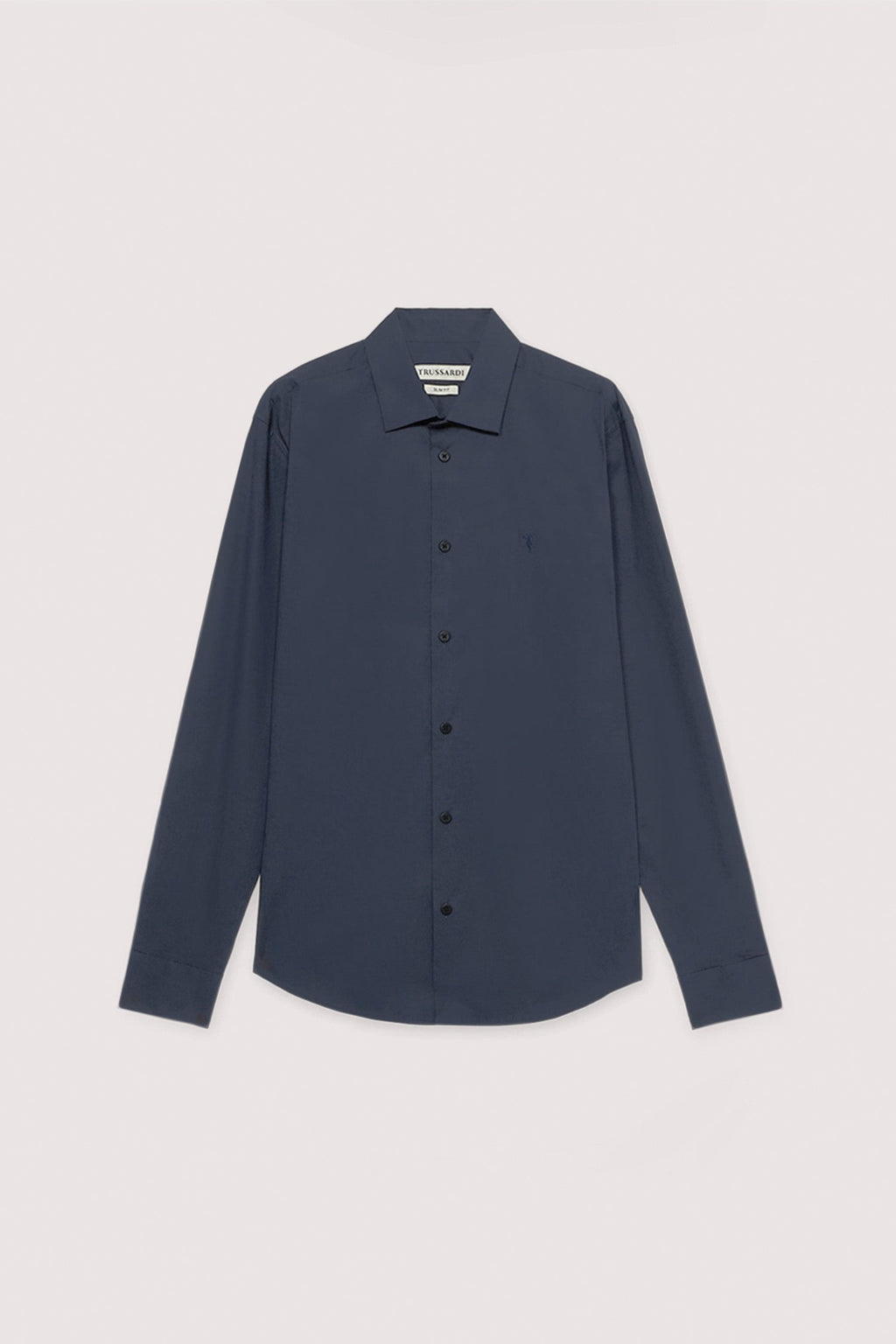 Camicia slim fit in popeline