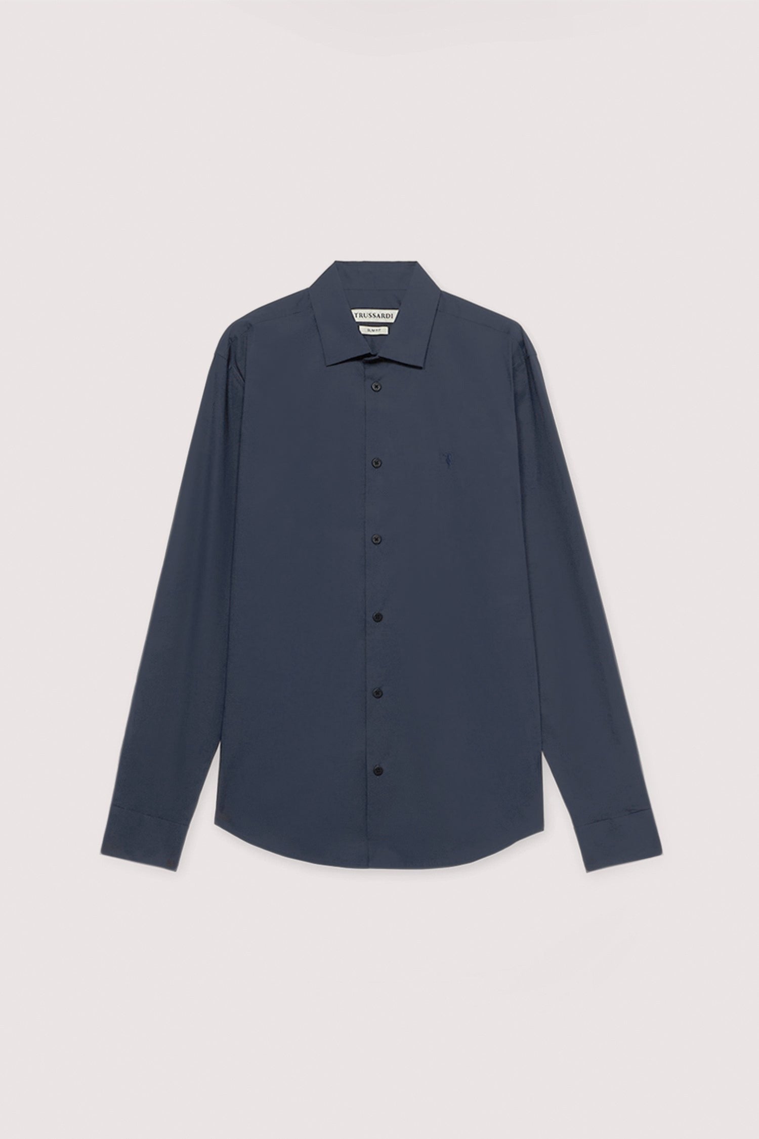 Camicia slim fit in popeline